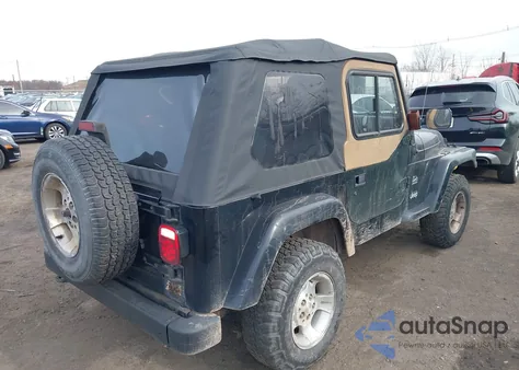 2003 Jeep Wrangler Sahara from USA, damaged, VIN 1J4FA59S73P334007